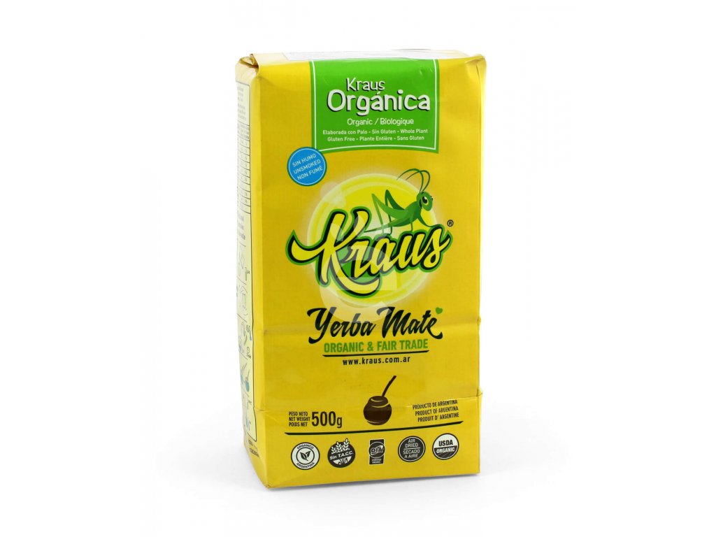 Bio Mate Tee - KRAUS ORGANICA - Commerce équitable & non fumé - Thé Mate d'Argentine